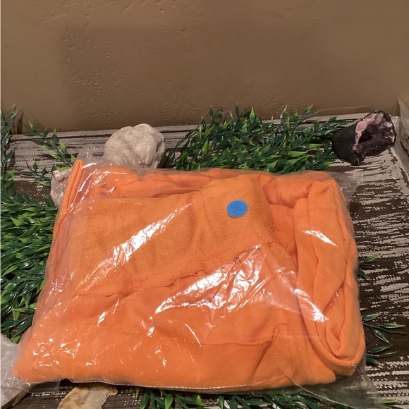 FP Movement by Free People Bright Orange Wide Leg Pants - Picture 7 of 7